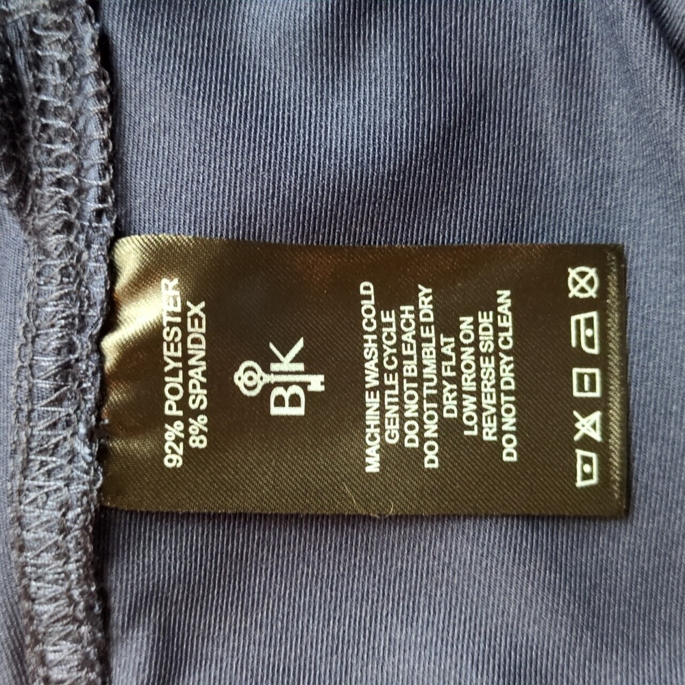 Belyn Key Birdie Long Sleeve Polo In Ink Size S - Picture 7 of 7